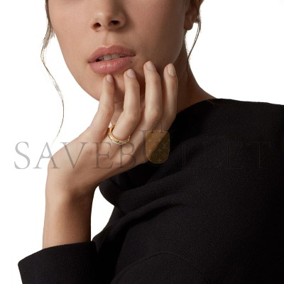 CARTIER MAILLON PANTHÈRE WEDDING BAND, DOUBLE ROW, HALF-PAVED B4216000 CARTIER MAILLON PANTHÈRE WEDDING BAND, DOUBLE ROW, HALF-PAVED B4216000